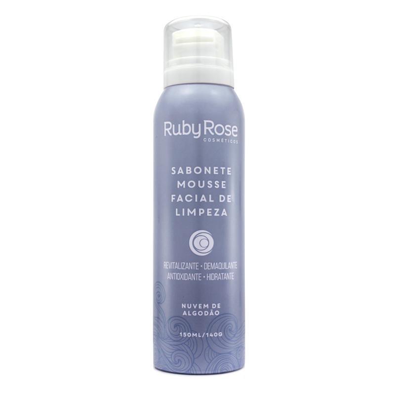 Sabonete Mousse Facial De Limpeza Nuvem De Algodao - Hb320 - Rubyrose