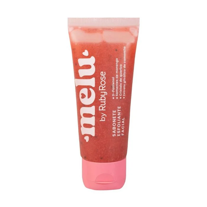 Sabonete Facial Esfoliante Melu Rr4400 Rubyrose