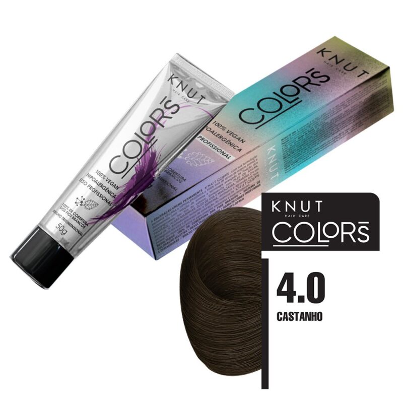 Knut Colors 50G Cor 4.0 Castanho