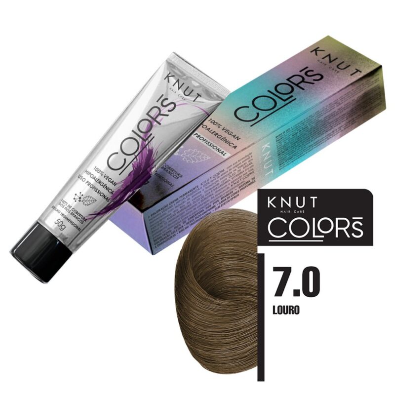 Knut Colors 50G Cor 7.0 Louro