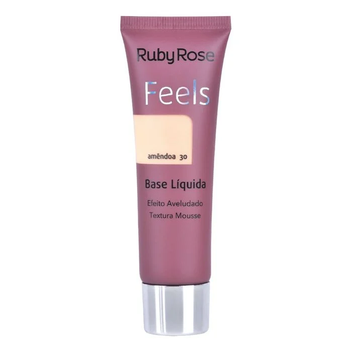 Feels Base Liquida  Efeito Aveludado Amendoa 30