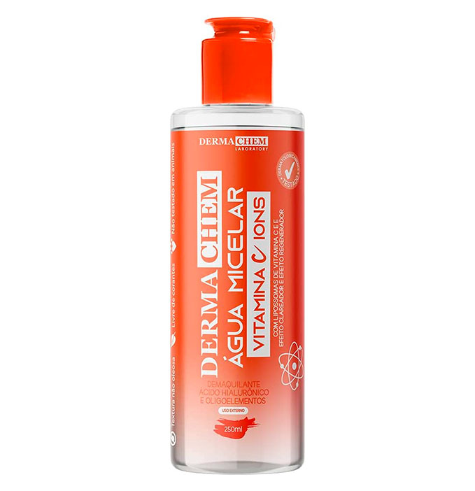 Agua Micelar Vitamina C - Ions Dermachem 250Ml