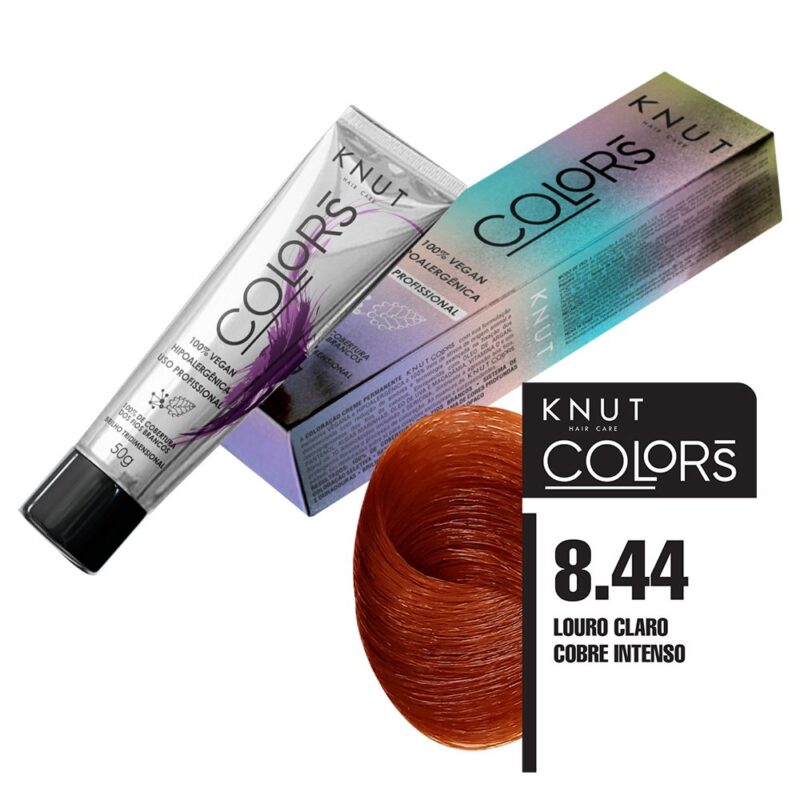Knut Colors 50G 8.44 Louro Claro Cobre