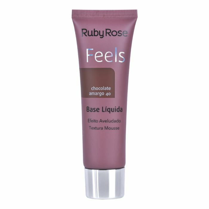 Base Liquida Feels - Hb8053Ca40 - Chocolate Amargo 40 - Rubyrose