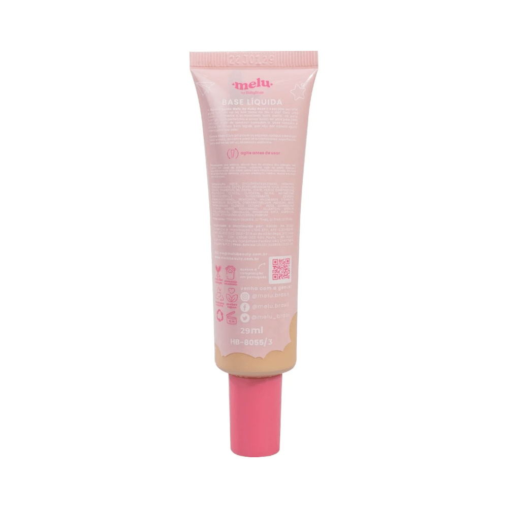Base Liquida Melu Rr8055Amen1 Amendoim 1 Rubyrose - Imagem 2