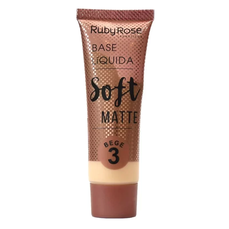 Base Liquida Soft Matte Bege 3