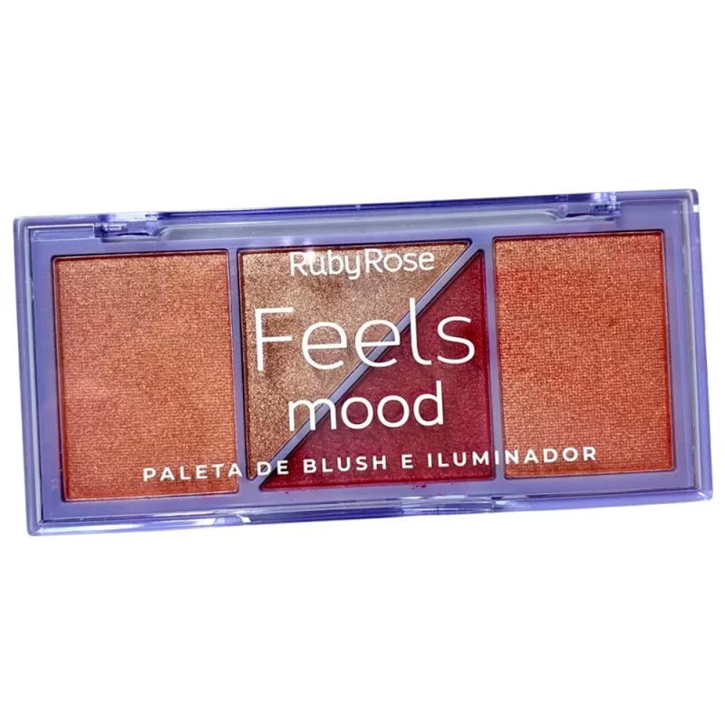 Paleta De Blush E Iluminador Feels Mood Hb75292 Rr