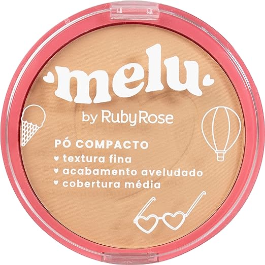 Po Facial Compacto Melu Rr8532 Mc50 Rubyrose