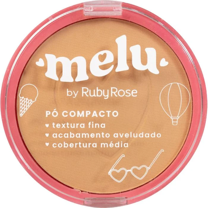 Po Facial Compacto Melu Rr8533 Mc60 Rubyrose